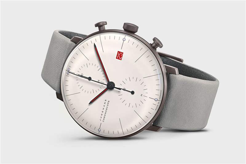 包豪斯Junghans Max Bill Chronoscope 100 Jahre Bauhaus 手表-复刻表