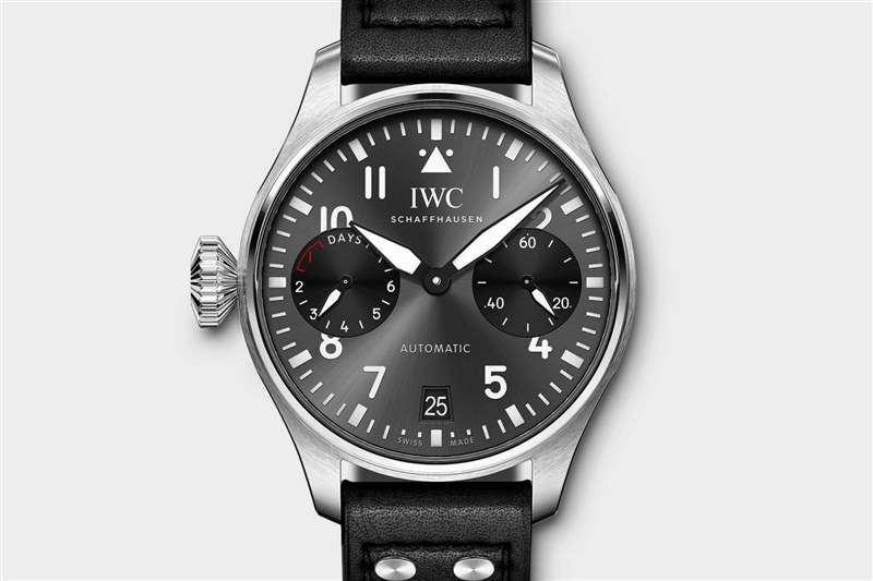 介绍:IWC Big Pilot 左撇子腕表IW501012-复刻表
