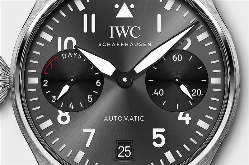 介绍:IWC Big Pilot 左撇子腕表IW501012-复刻表