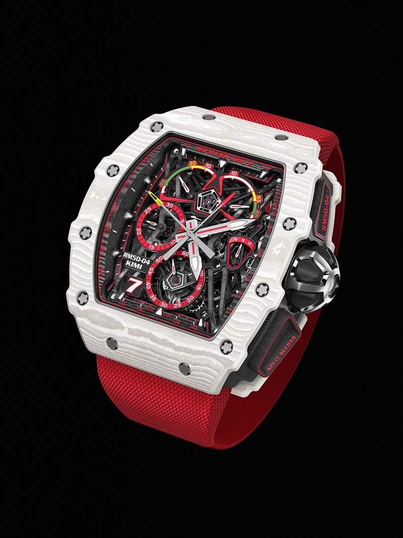 理查德米勒RM 50-04 Tourbillon Split-Seconds Chronograph Kimi R?ikk?nen手表-复刻表