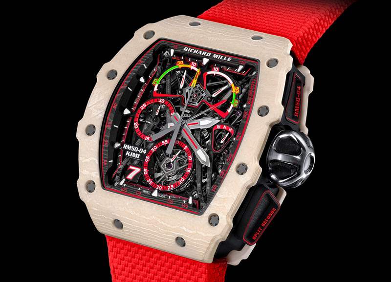 理查德米勒RM 50-04 Tourbillon Split-Seconds Chronograph Kimi R?ikk?nen手表-复刻表