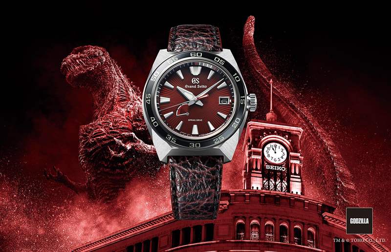 精工Grand Seiko Godzilla 65 周年限量版哥斯拉腕表-复刻表