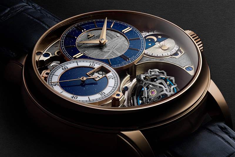 积家Master Grande Tradition Gyrotourbillon 3 Meteorite 腕表-复刻表