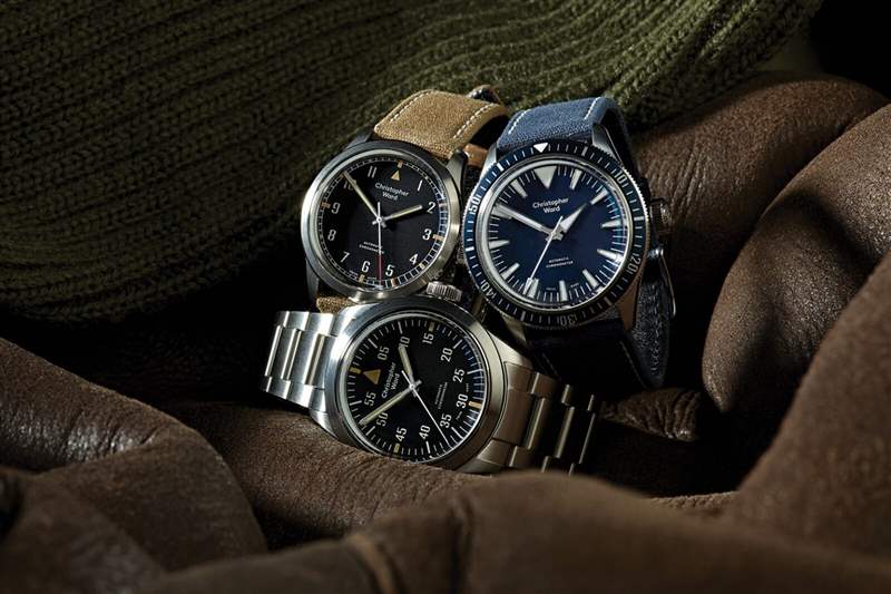 克里斯托弗·沃德 (Christopher Ward) 个性军表系列-复刻表