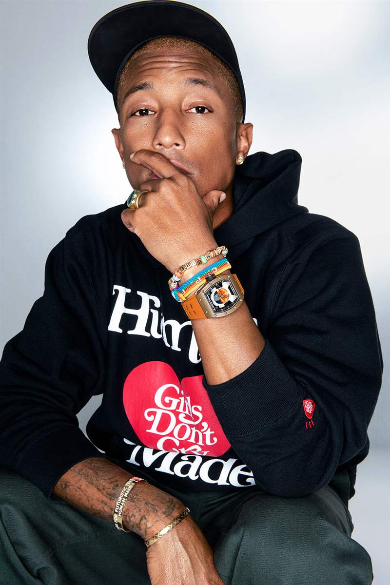 理查德米勒RM 52-05 手动上链陀飞轮 Pharrell Williams手表-复刻表