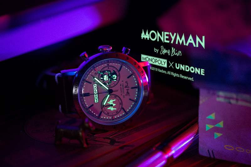 玩具反斗城Monopoly X Undone MONEYMAN手表系列-复刻表
