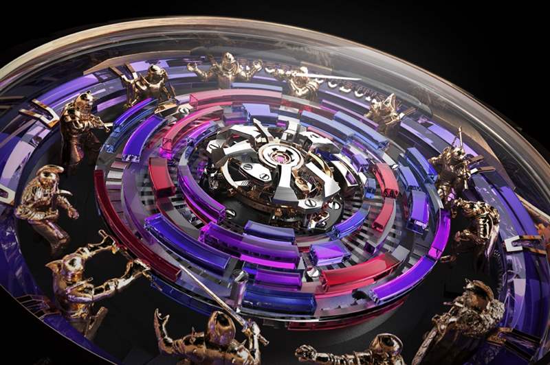 罗杰杜彼Roger Dubuis延续圆桌骑士的梦幻传奇-复刻表