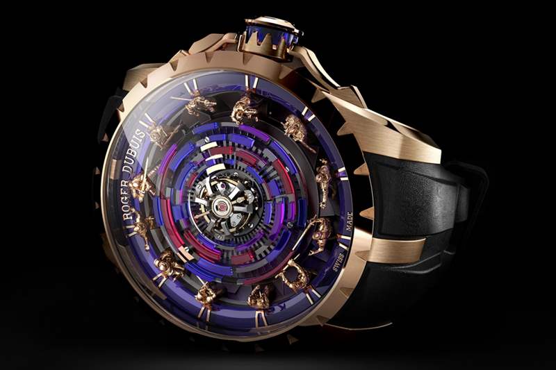 罗杰杜彼Roger Dubuis延续圆桌骑士的梦幻传奇-复刻表