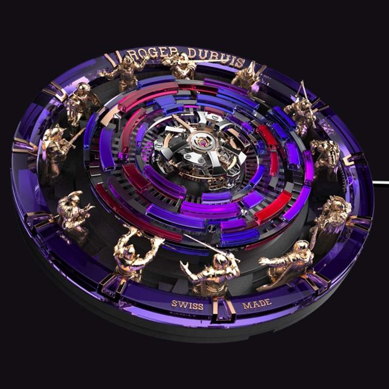 罗杰杜彼Roger Dubuis延续圆桌骑士的梦幻传奇-复刻表