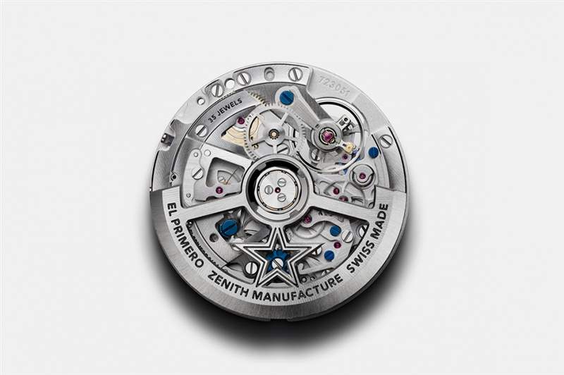 真力时2022新表面世三色陶瓷表圈Chronomaster Sport限量版运动表-复刻表
