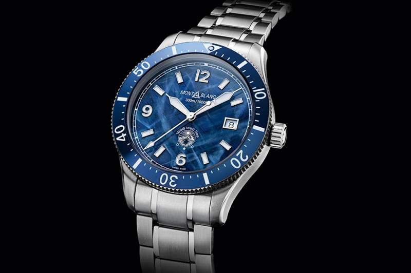 Montblanc 1858 Iced Sea 潛入冰川來一回極地冒險(xiǎn)-復(fù)刻表