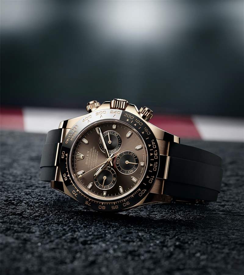 「朱古力」Daytona 116515LN (圖片來源:Rolex) Rolex|被搶勞力士朱古力Daytona迷人色調(diào)行情回落至40多萬水平-復(fù)刻表