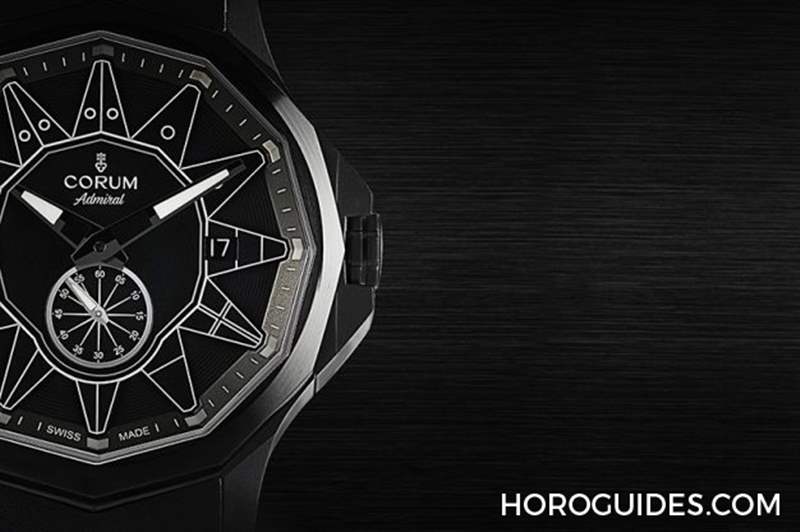 CORUM - 黑潮涌現(xiàn)，五色齊發(fā)｜Corum Admiral 42 Automatic Full Black