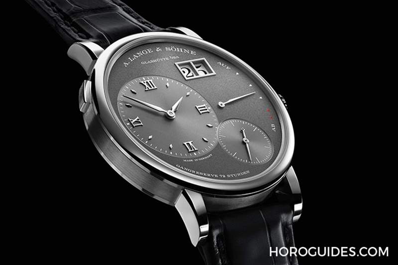 Grand Lange 1 十年淬链推出纤薄灰面新款-复刻表