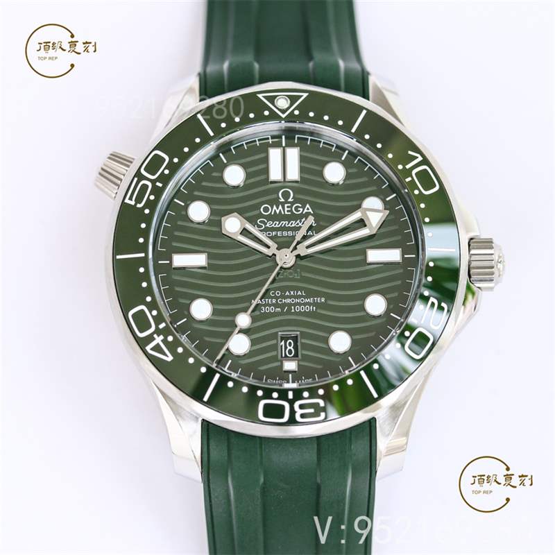 OR厂欧米茄海马300绿盘复刻表新品上市,做工值得入手吗-复刻表