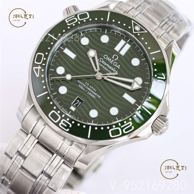 OR厂欧米茄海马300绿盘复刻表新品上市,做工值得入手吗-复刻表