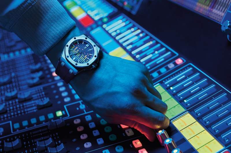 Audemars Piguet爱彼最新Royal Oak Offshore Selfwinding Music Edition|大胆将腕表化作Equalizer-复刻表
