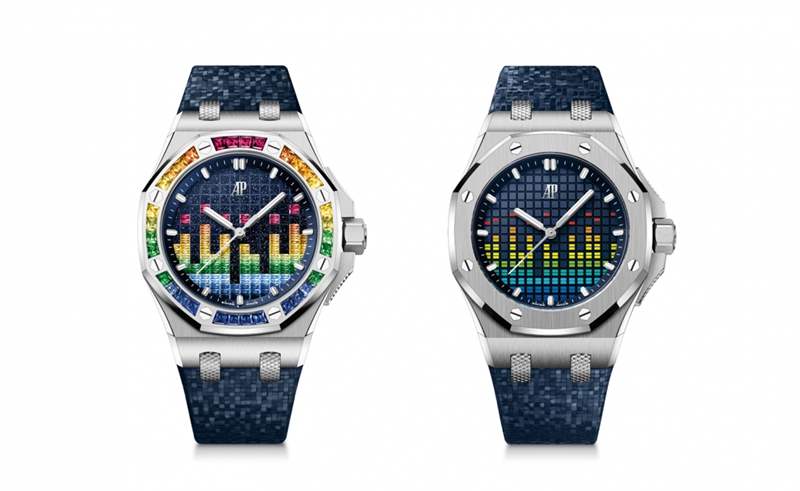 Audemars Piguet爱彼最新Royal Oak Offshore Selfwinding Music Edition|大胆将腕表化作Equalizer-复刻表