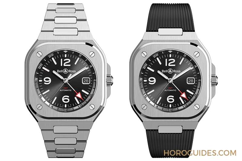 都会菁英的理想旅伴|BELL & ROSS BR 05 GMT-复刻表