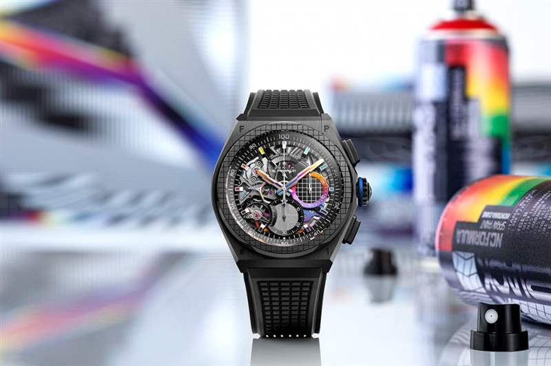 当艺术呈现于表盘上|真力时Zenith DEFY 21 Felipe Pantone-复刻表