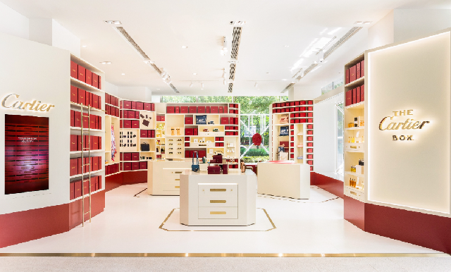 《周末亮点: 红盒子的魔力》全台首座「The Cartier Box」期间限定概念店开张-复刻表