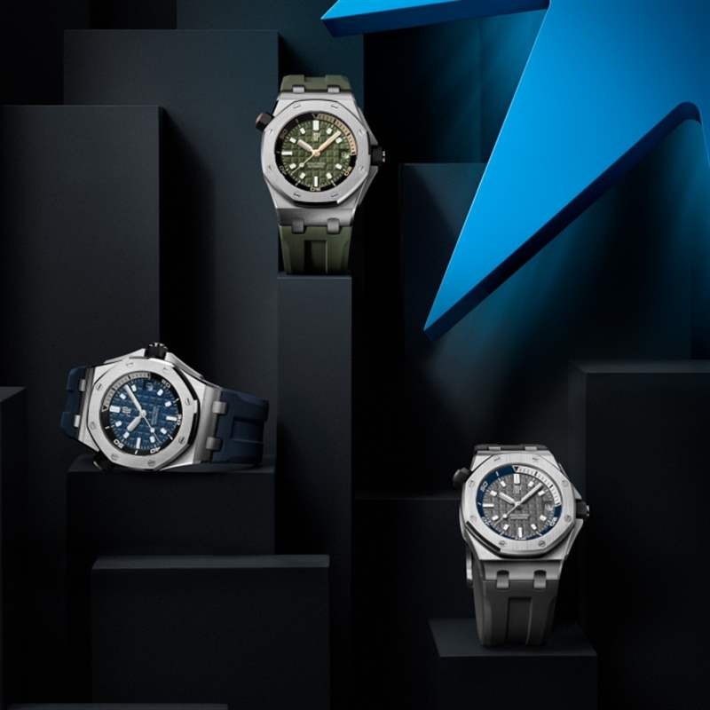 Audemars Piguet爱彼2021年最新Royal Oak Offshore Diver潜水表-复刻表