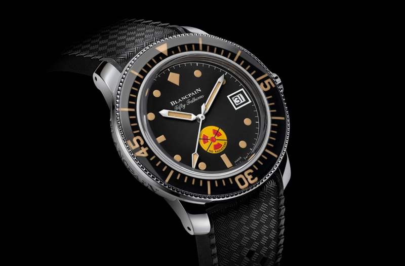 宝珀Blancpain Fifty Fathoms No Rad|让经典设计回归的抢眼之作-复刻表