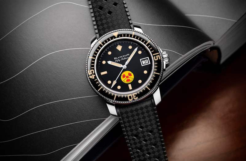 宝珀Blancpain Fifty Fathoms No Rad|让经典设计回归的抢眼之作-复刻表