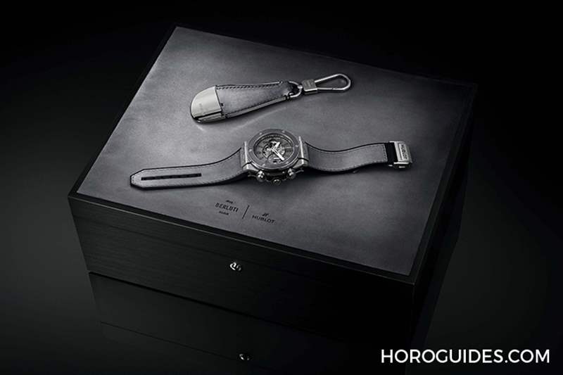 冷调工业风宇舶HUBLOT Big Bang Unico Berluti冷灰计时码表-复刻表