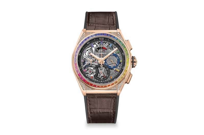 為這個圣誕添上色彩!真力時Zenith DEFY High Jewelry Rainbow-復刻表