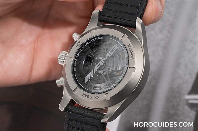 帮你试戴! IWC 飞行员计时码表AMG特别版-复刻表