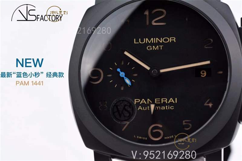VS厂沛纳海pam1441陶瓷腕表做工怎么样,441升级版-复刻表