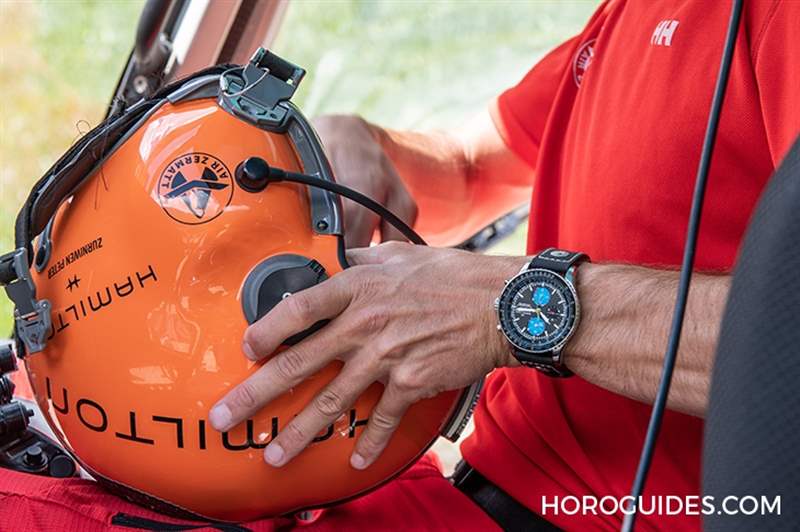 向空中救援精锐致敬|HAMILTON Khaki Aviation系列Air Zermatt Converter限量计时码表-复刻表