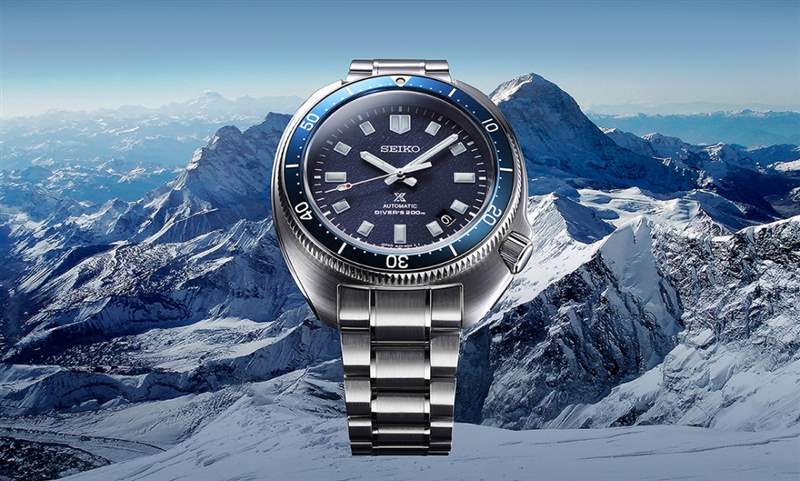 紀念探險家植村直己80周年SEIKO 1970年P(guān)rospex Diver現(xiàn)代詮釋版-復(fù)刻表