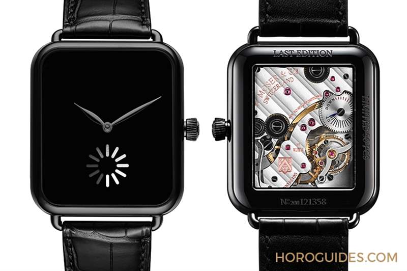 H.Moser & Cie专属智慧「Loading小秒针」|Swiss Alp Watch Final Upgrade最终升级版-复刻表