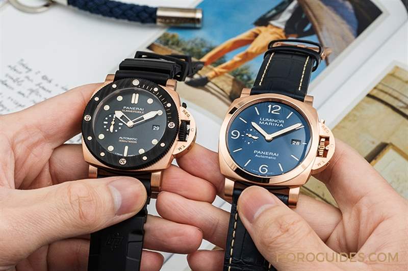 沛納海Goldtech?紅金的獨家魅力|Luminor Marina Goldtech? 紅金44mm-PAM01112-復(fù)刻表