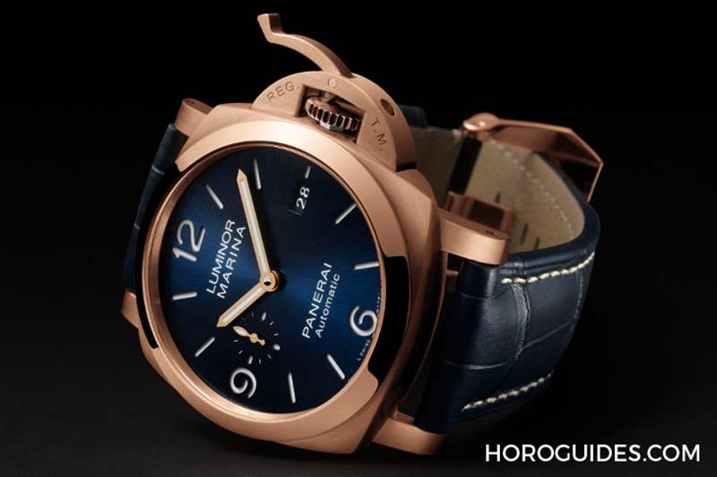 沛納海Goldtech?紅金的獨家魅力|Luminor Marina Goldtech? 紅金44mm-PAM01112-復(fù)刻表