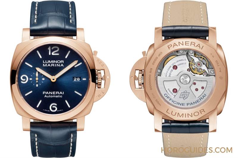 沛納海Goldtech?紅金的獨家魅力|Luminor Marina Goldtech? 紅金44mm-PAM01112-復(fù)刻表