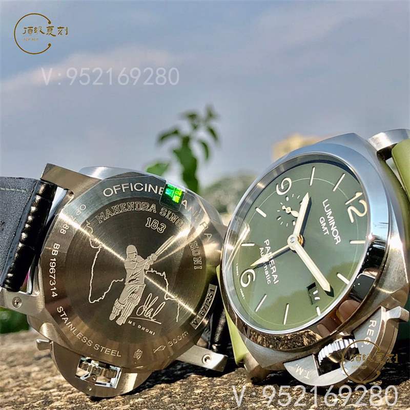 VS廠沛納海pam1056綠盤(pán)復(fù)刻做工怎么樣一眼假嗎-復(fù)刻表