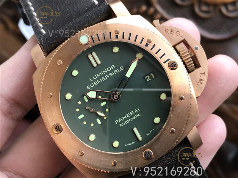 VS厂沛纳海pam382青铜复刻表评测,做工值得入手吗-复刻表
