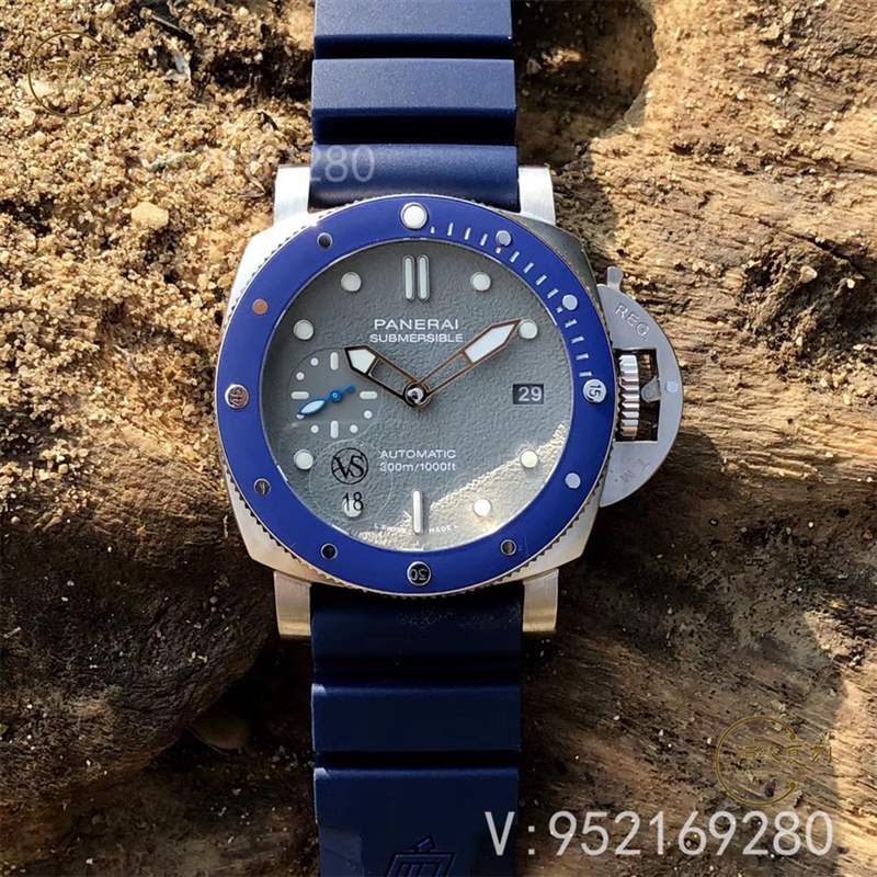 蓝色小海王-VS厂沛纳海pam00959评测具有年轻活力的蓝主角-复刻表