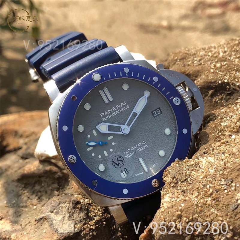 蓝色小海王-VS厂沛纳海pam00959评测具有年轻活力的蓝主角-复刻表