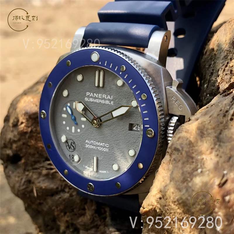 蓝色小海王-VS厂沛纳海pam00959评测具有年轻活力的蓝主角-复刻表