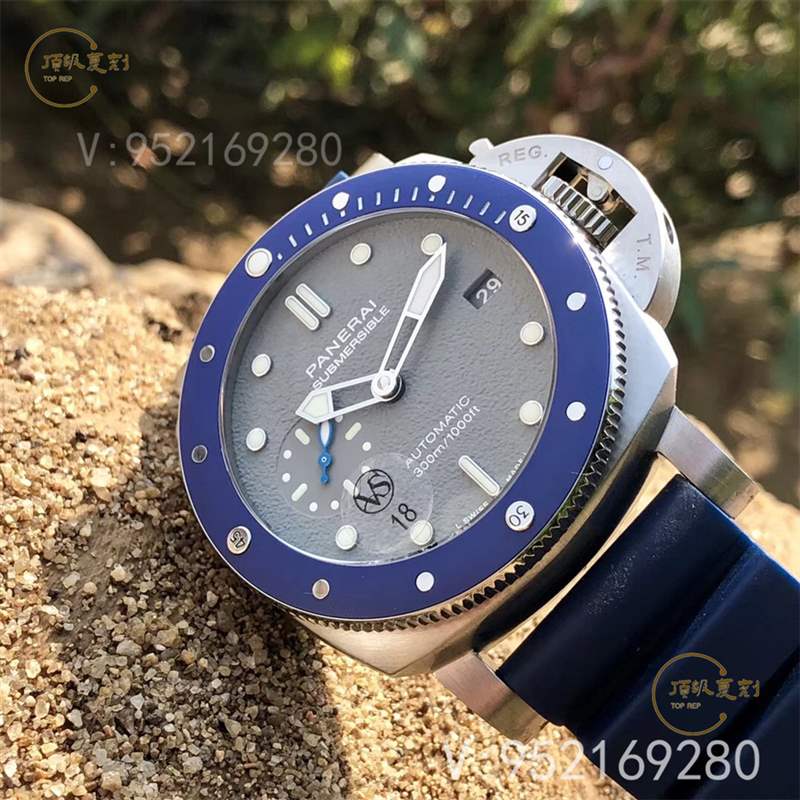 蓝色小海王-VS厂沛纳海pam00959评测具有年轻活力的蓝主角-复刻表