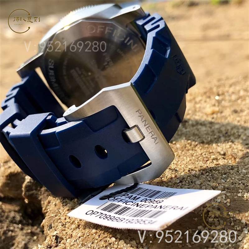 蓝色小海王-VS厂沛纳海pam00959评测具有年轻活力的蓝主角-复刻表