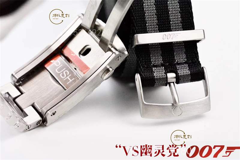 VS厂欧米茄海马007幽灵党复刻表评测,对比正品做工怎么样-复刻表