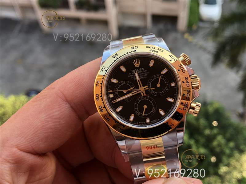 N厂劳力士迪通拿m116518ln间金黑盘复刻表做工怎么样-内附实拍图-复刻表