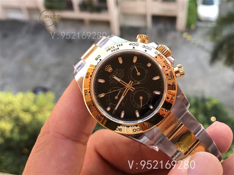 N厂劳力士迪通拿m116518ln间金黑盘复刻表做工怎么样-内附实拍图-复刻表