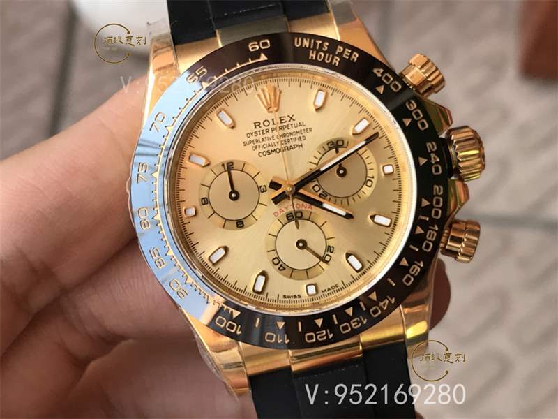 N厂劳力士迪通拿m116518ln间金胶带复刻表做工怎么样,内附实拍图-复刻表