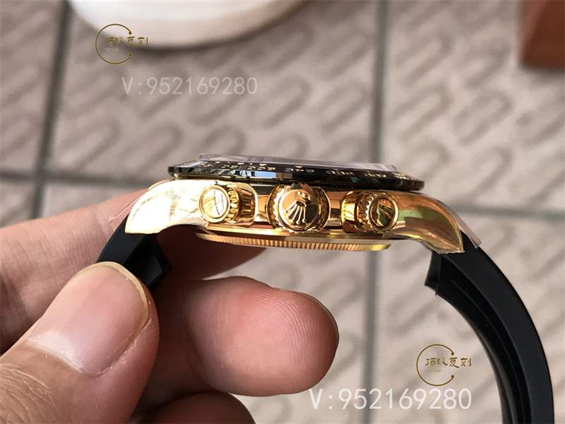 N厂劳力士迪通拿m116518ln间金胶带复刻表做工怎么样,内附实拍图-复刻表